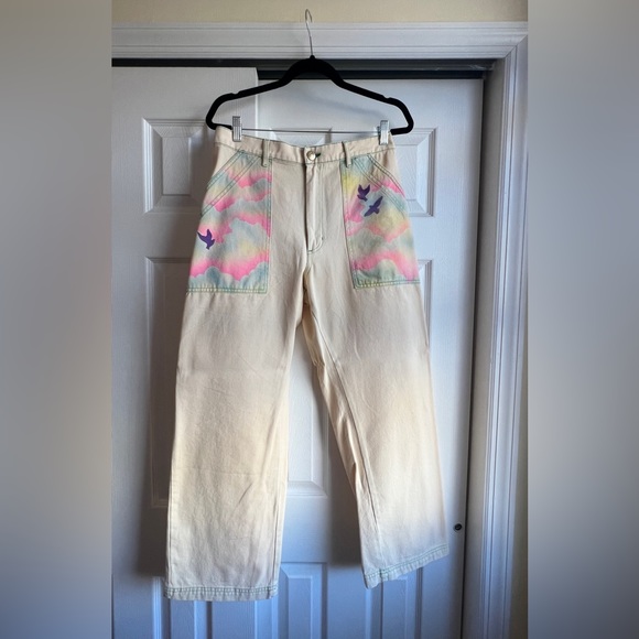 Big Bud Press Limited Summer Dream Airbrush Work Pants 🌈 - Picture 2 of 7